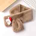 New Kids Christmas Cartoon Warm Scarf