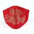 Red Christmas Face Mask Washable Mask