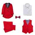 New Sweet Kids 5 Pieces Special Occasion Formal Suit Boys