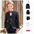 High Quality 5-Piece Classic Special Occasion Boys' Suit