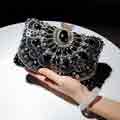 Womens Crystal Wedding Purse Bridal Prom Handbag