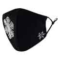 Snow-Shape Beading Face Mask for Adults