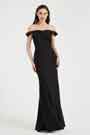Sexy Black OFF Shoulder Elegant  Party Evening Dress