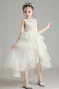 A-Line Knee-Length  Flower Girl Dress