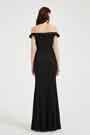 Sexy Black OFF Shoulder Elegant  Party Evening Dress