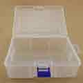 Rectangular Transparent Plastic Storage Box Packaging Box