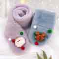 New Children's Christmas Cartoon Scarf Kids Winter Scarf