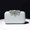 Women Crystal Clutch Beaded Rhinestone Purse Wedding Party Handbag