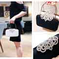 Women Crystal Clutch Beaded Rhinestone Purse Wedding Party Handbag