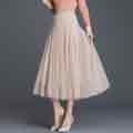 2021 Top Tea-length drape Spring/Summer Pleated Tulle skirt