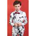 New Chic Printed 5 Pieces Boys' Suit Kids Suit