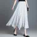 Black&white Spot Party Summer Party Holiday Skirt Dress