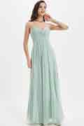 Green Sweetheart  Evening Dress Bridesmaid Dress