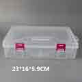 Transparent Rectangular Plastic Empty Box Packaging Box