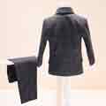 New Kid Boys 3 Piece Wool Mix Tweed Suit