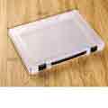 Rectangular transparent plastic Storage Box Office file Box