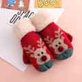 Christmas Gloves Cute Outdoor Children Glovers