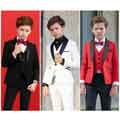 New Notch Lapel 5 Pieces One Button Boys Suit