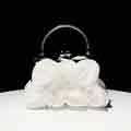 Women's Silk Satin Flowers Wedding Evening Bags Clutch