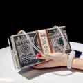 Dollars Crystal Clutch Purses for Women Evening Party