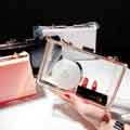 Women Transparent Acrylic Clutch Bag Purse