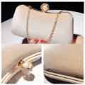 Womens Evening Clutch Bridal Prom Handbag Shoulder Bag