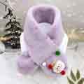 New Children's Christmas Cartoon Scarf Kids Winter Scarf