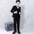 New Black Formal Boy Suit from Baby to Teen