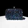 Womens Retro Clutch Shining Sequin Evening Handbag