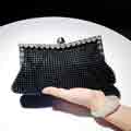 Hearty Trendy Gleaming Design Special Occasion Party Clutch Purse