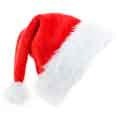 Lovely Red Festival Santa Claus Hat Holiday Christmas Hat