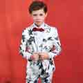 New Chic Printed 5 Pieces Boys' Suit Kids Suit