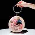 Flower Wedding Evening Clutch Purse