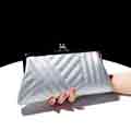Faux Leather Envelope Clutch Evening Handbag