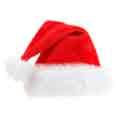 Lovely Red Festival Santa Claus Hat Holiday Christmas Hat