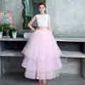 New Special Occasion Wedding A-line Long Maxi Tulle Skirt