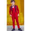 New Sweet Kids 5 Pieces Special Occasion Formal Suit Boys