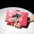 Flower Wedding Evening Clutch Purse Bride Floral Clutch Bag