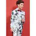 New Chic Printed 5 Pieces Boys' Suit Kids Suit