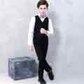 New Black Formal Boy Suit from Baby to Teen