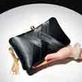 Women Evening Clutch Bags, Silk Satin Party Evening Handbags
