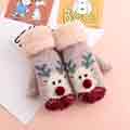 Christmas Gloves Cute Outdoor Children Glovers