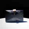 Women's Clutches Glitter Leaf Clasp Evening Bag