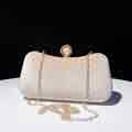Womens Evening Clutch Bridal Prom Handbag Shoulder Bag