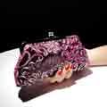 Womens Retro Clutch Prom Evening Bag