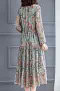 New Floral Chiffon Women Dress Party Summer Holiday Maxi Dress