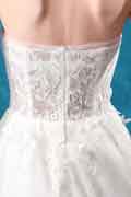 Sexy Corset Delicate Lace Bodice Wedding Dress
