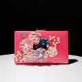 Flower Wedding Evening Clutch Purse Bride Floral Clutch Bag
