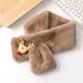 New Kids Christmas Cartoon Warm Scarf