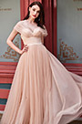 Sexy Sweetheart Mieder Elegant Tüll Prom Partykleid